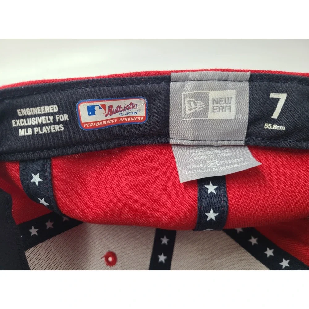 Washington Nationals 2018 All Star Game New Era 59Fifty Fitted 7 Hat Cap MLB Red